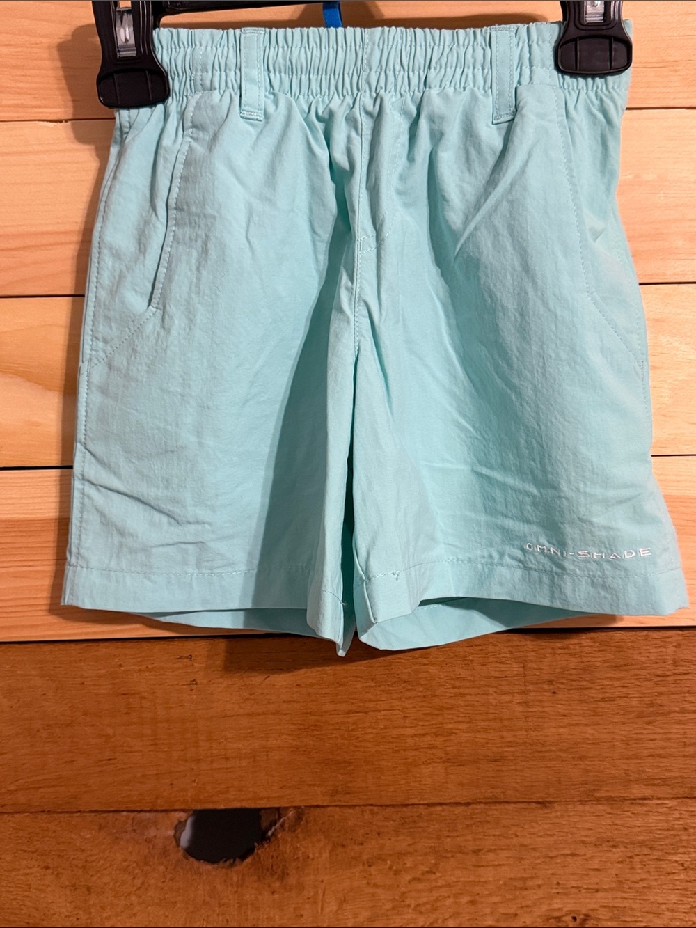 Columbia Light Aqua Kids Swim Trunks